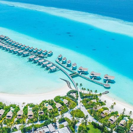 Hard Rock Hotel Maldives - Complimentary Roundtrip Speed Boat Transfer Until 31St October 2025 Emboodhoo Lagoon Εξωτερικό φωτογραφία Aerial view of the resort