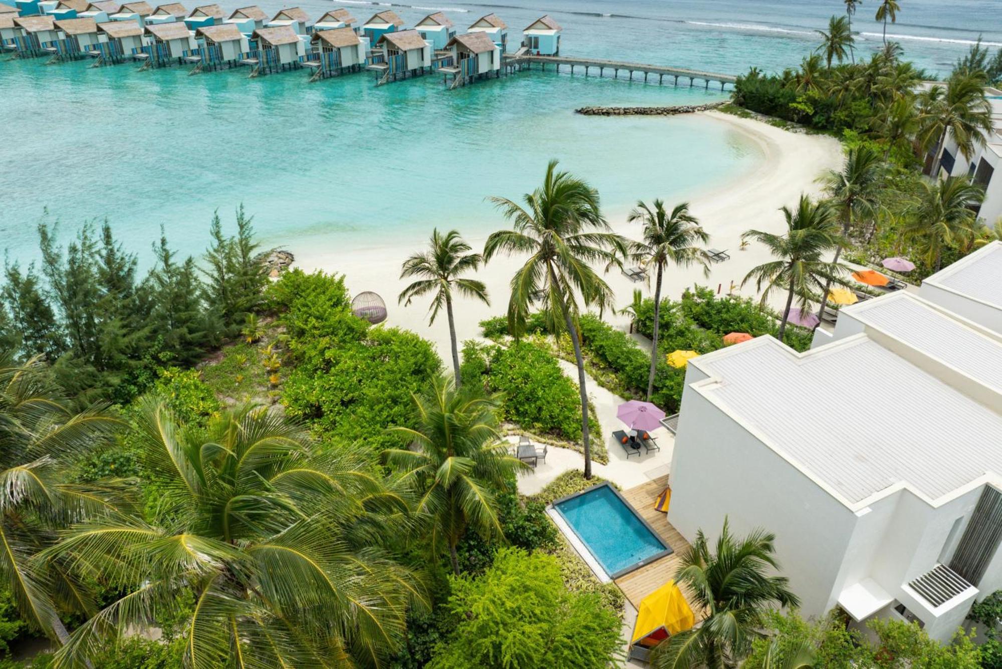 Hard Rock Hotel Maldives - Complimentary Roundtrip Speed Boat Transfer Until 31St October 2025 Emboodhoo Lagoon Εξωτερικό φωτογραφία The beach at the hotel